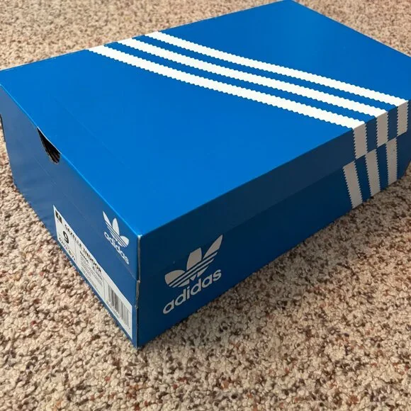 NEW - Original Box Adidas Gazelle Indoor Crew Yellow/Gold - Never worn! M9/W10.5 - Picture 8 of 9